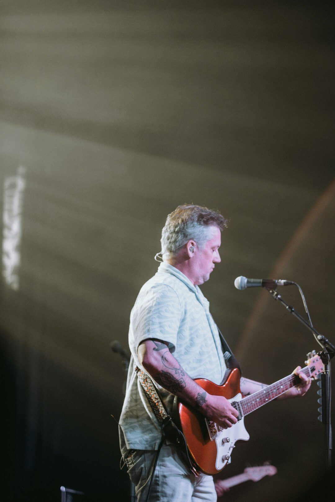 legendary musician on stage