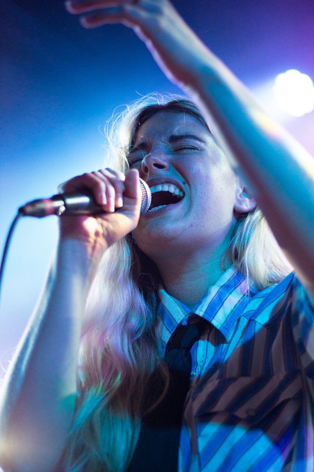 soul singer on stage