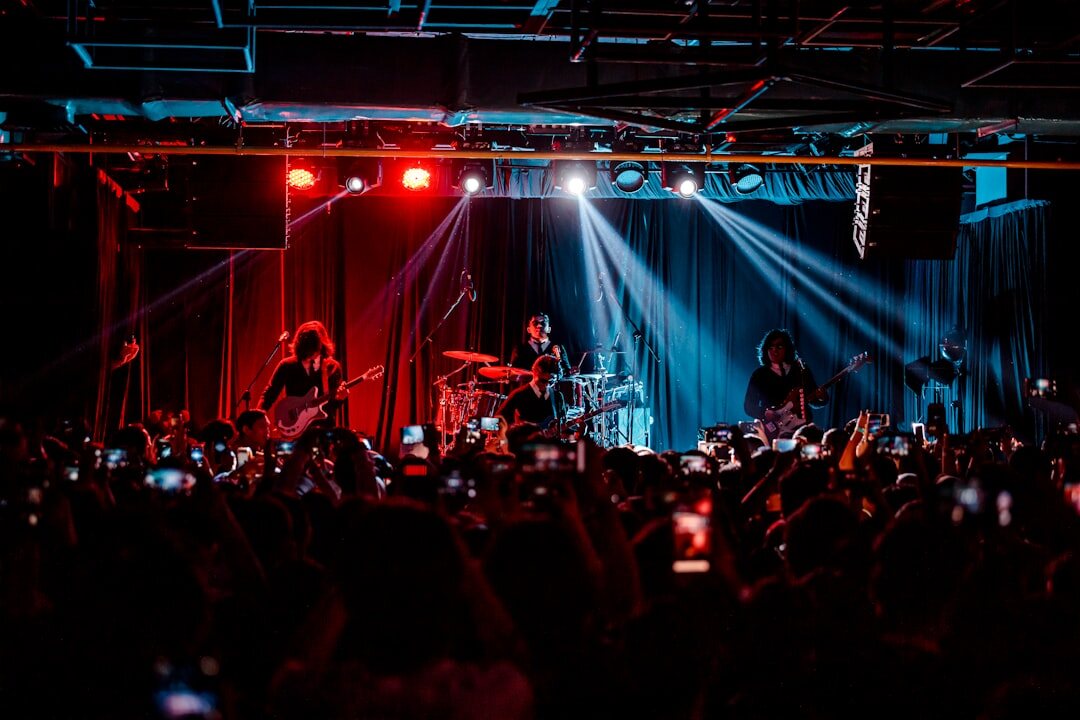 famous music performance stage